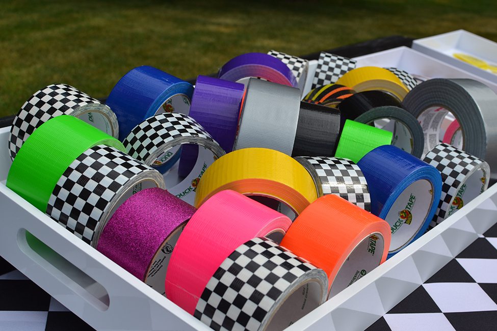 Duct tape in colors
